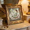 Flower Skirt Beauty-Partial Special Shaped Diamond Painting 30*30CM