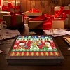 DIY Diamond Painting Wooden Advent Calendar Christmas Countdown Gift Box Kits