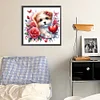Love Dog - Full Round Drill Diamond Painting