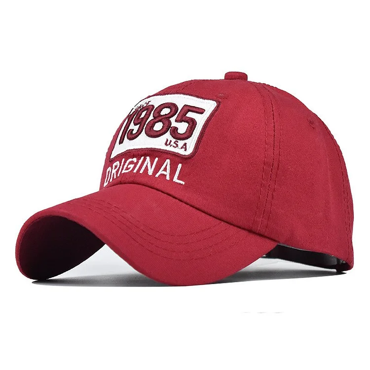 High Quality Number 1985 Embroidery Baseball Caps Men Women Cool Summer Mesh Trucker Cap Adjustable Snapback Hats