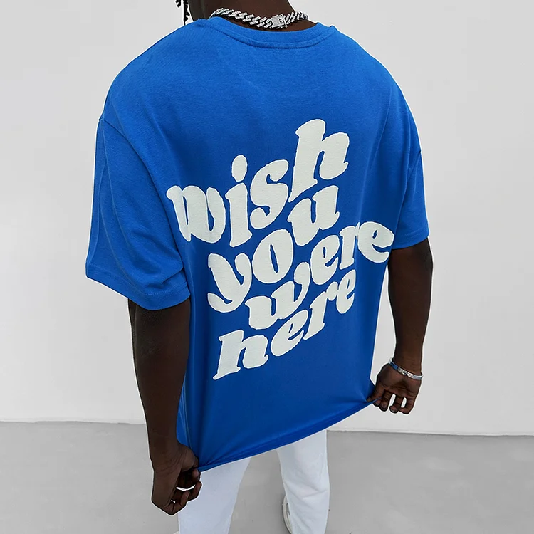 Wish You Were Here Print T-Shirt