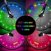 LED Bike Wheel Lights Waterproof Bicycle Spoke Lights 16 Colors Bike Tire Lights