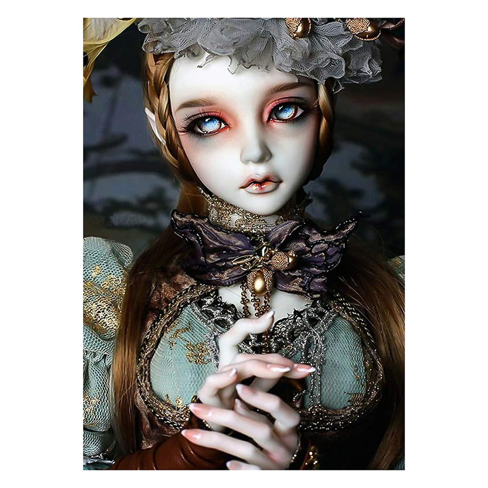 

Doll - 11CT Stamped Cross Stitch - 50*40CM, 501 Original