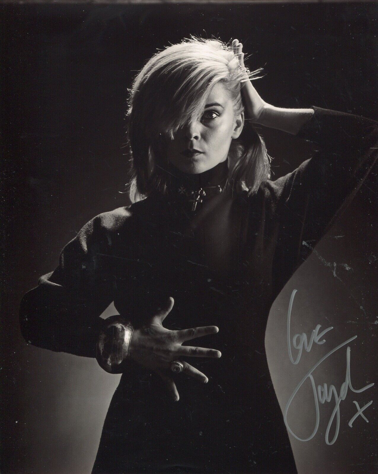 Punk Rock, TV presenter & Pop star TOYAH signed Photo Poster painting - UACC DEALER