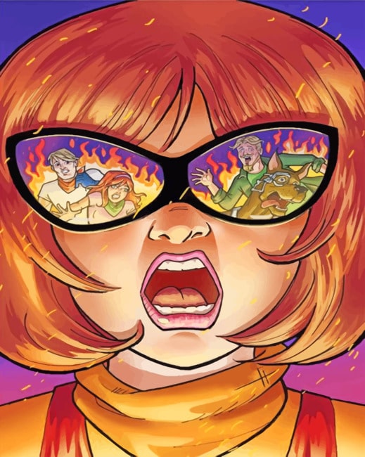 

Velma Dinkley – Paint By Numbers - 40*50CM, 501 Original