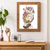 uk.everydayedeals (Limited Stock)Cross Stitch - 11ct Stamped - Aigle de chats de fleurs (40*55cm)