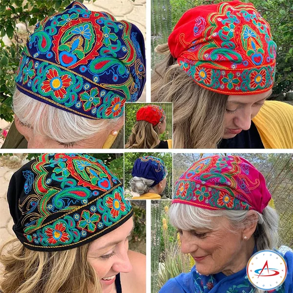 Embroidered Bandana Caps | Buy 2 Free Shipping