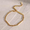 Minimal Style 18K Golden Bracelet