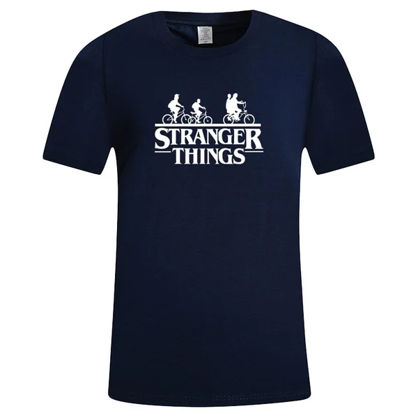 New Fashion Women And Men Stranger Things T-Shirt Friends Printed Short Sleeve Casual Graphic Tee Shirts Tops