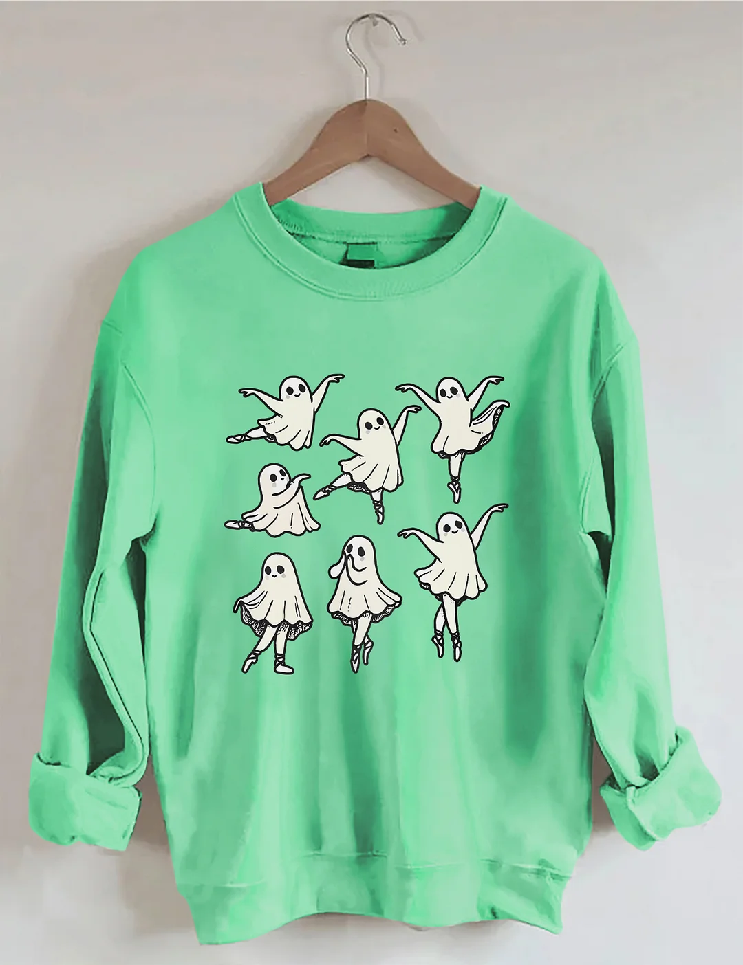 Cute Ballet Ghost Sweatshirt
