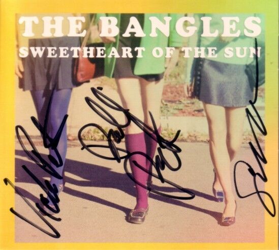 Bangles signed autographed Sweetheart of the Sun 2011 CD Photo Poster painting Susanna Hoffs NEW