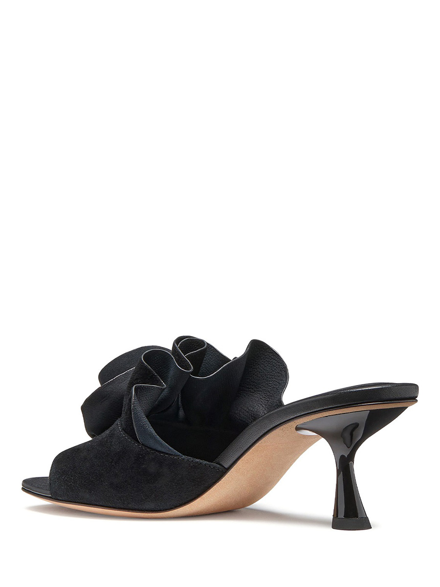 OFOF 1F MULE GLOSSY BLACK オフオフ 1F ミュール Carven Women's Accessories | Vendôme Flat Mule