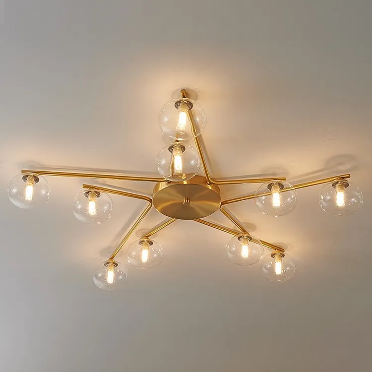 Geometrical Ball Chandelier