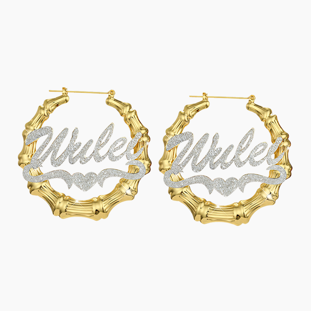 Custom Name Earrings