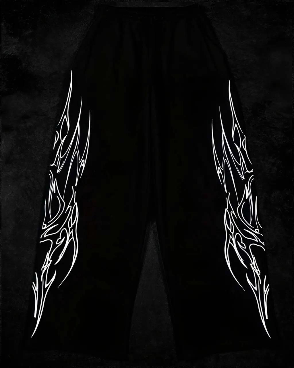 Premium Oversized Pants | Shadow Of The Void (White)