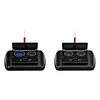 12V/24V Car USB Charger Socket with Switch QC3.0 PD Dual USB Outlet Panel