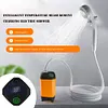Outdoor Camping Shower 4800mAh Hiking Shower IPX7 Waterproof Easy To Use