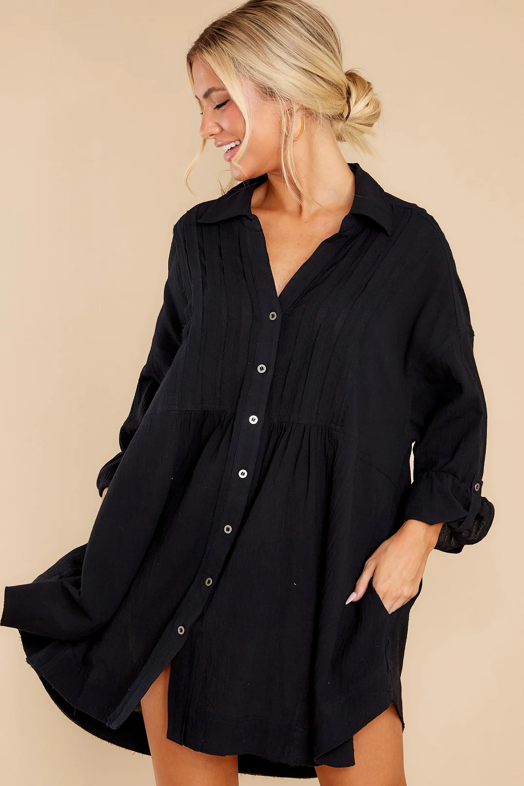 Don't Need Anything Black Dress