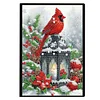 Diamond Painting Snow Cardinal Diary Book 50 Pages for Adults Kids