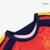 Spain Home World Cup Kids Soccer Jerseys Kit 2026