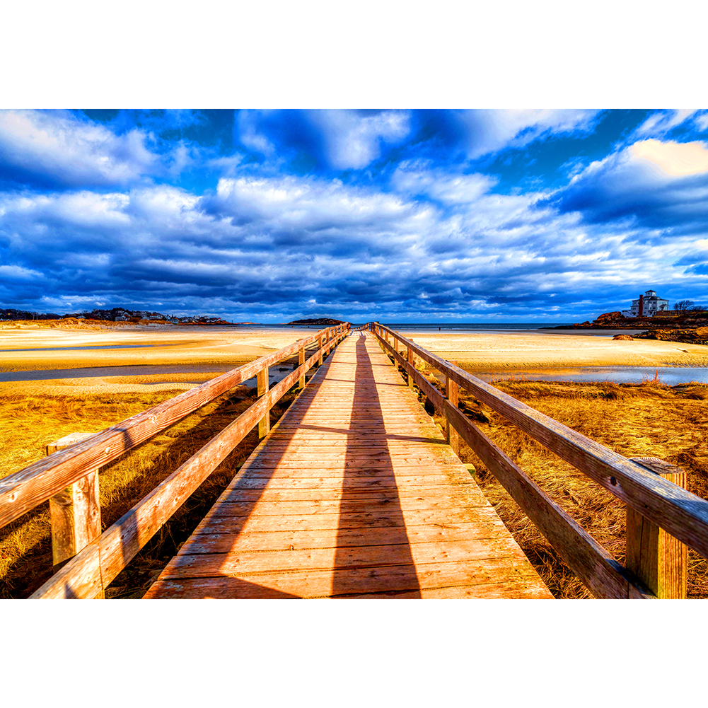 

Blue Sky Path - 1000 Pieces Jigsaw Puzzle, 501 Original