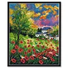 Field Flower-14CT Stamped Cross Stitch Kit(30*26cm)