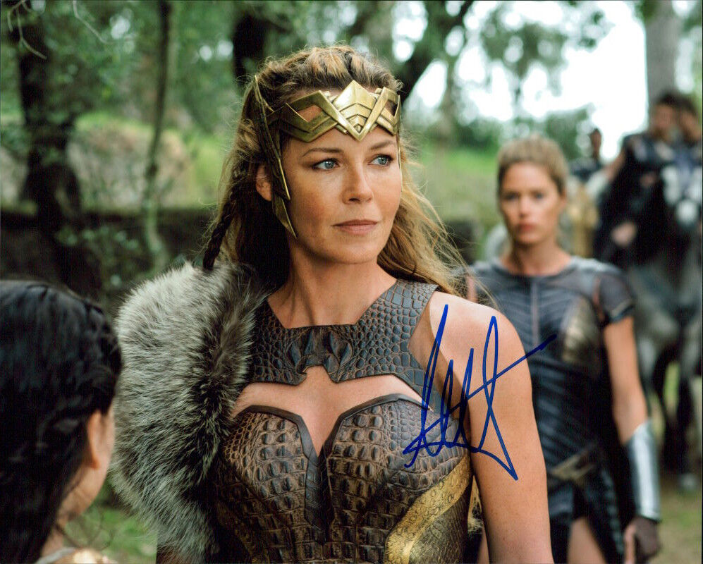 Connie Nielsen (Wonder Woman) signed authentic 8x10 Photo Poster painting COA