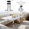 [US Local Warehouse] Pneumatic Table Leg Base Detachable 3-Level Adjustable Aluminum Alloy Table Base