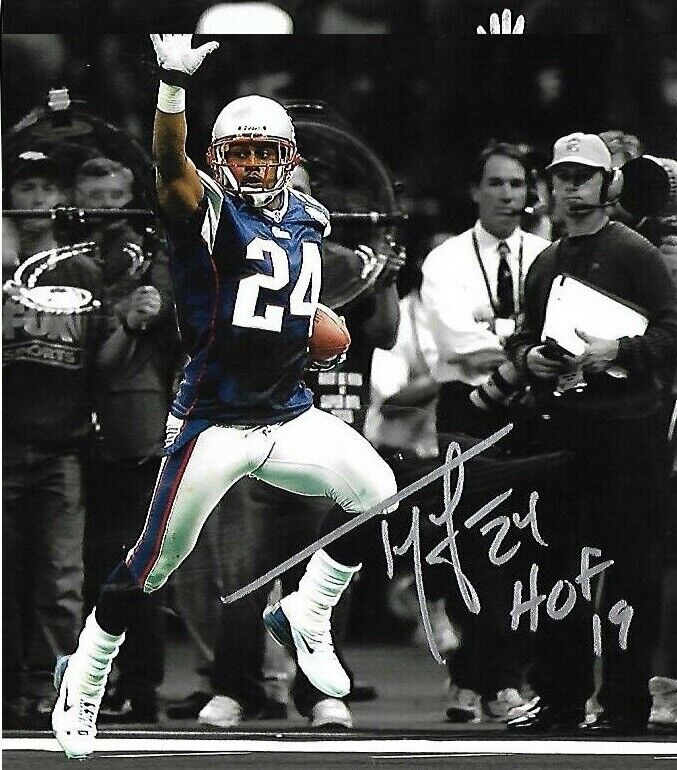 Ty Law Autographed Signed 8x10 Photo Poster painting ( HOF Patriots ) REPRINT