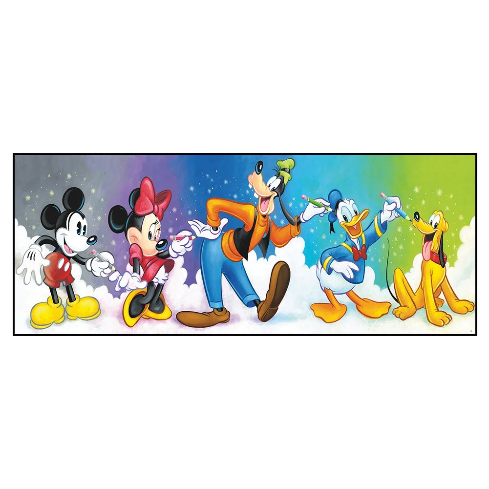 Full Printed Cross Stitch 11CT Cotton - Disney(90*35cm)