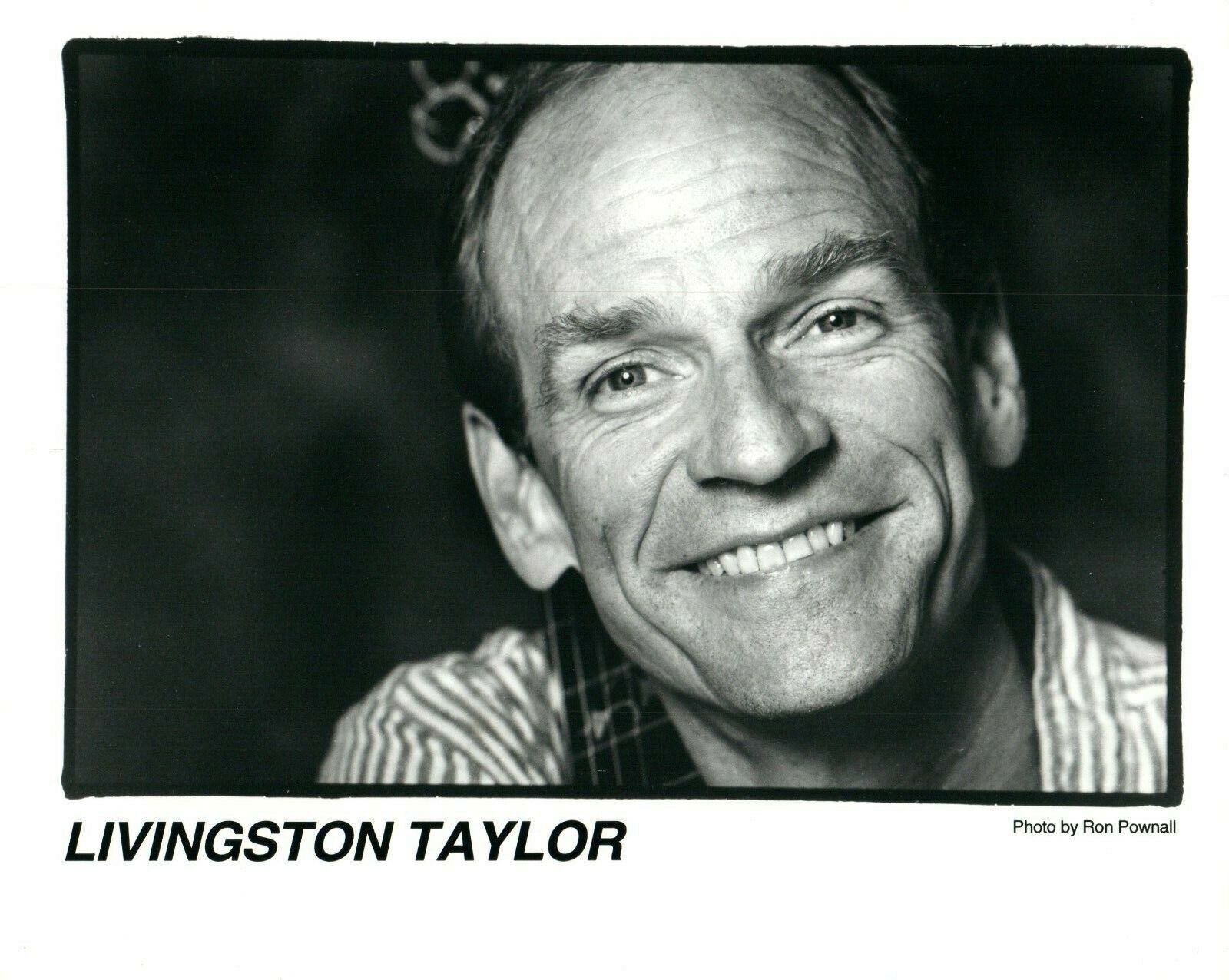 LIVINGSTON TAYLOR Folk Pop Music 8x10 Promo Press Photo Poster painting by Ron Pownall