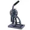 [US Local Warehouse] Semi Automatic Tarpaulin Eyelet Press with 5000Pcs Metal Eyelets 10mm Hand Press Eyelet Grommet Machine for Fabric Leather Banners DIY Projects
