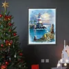 Seaside Lighthouse-Full Round Diamond Painting 30*40CM