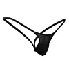  Men's Low-Rise Underwear G-String Underpants Thong Back Open Plus Size Bikini Bulge Pouch Underwear
