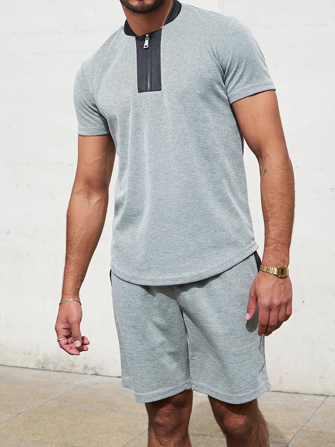 Casual Minimalist Set For Men