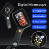 500X Handheld Magnification Digital Microscope LED 2MP HD Electronic Magnifier