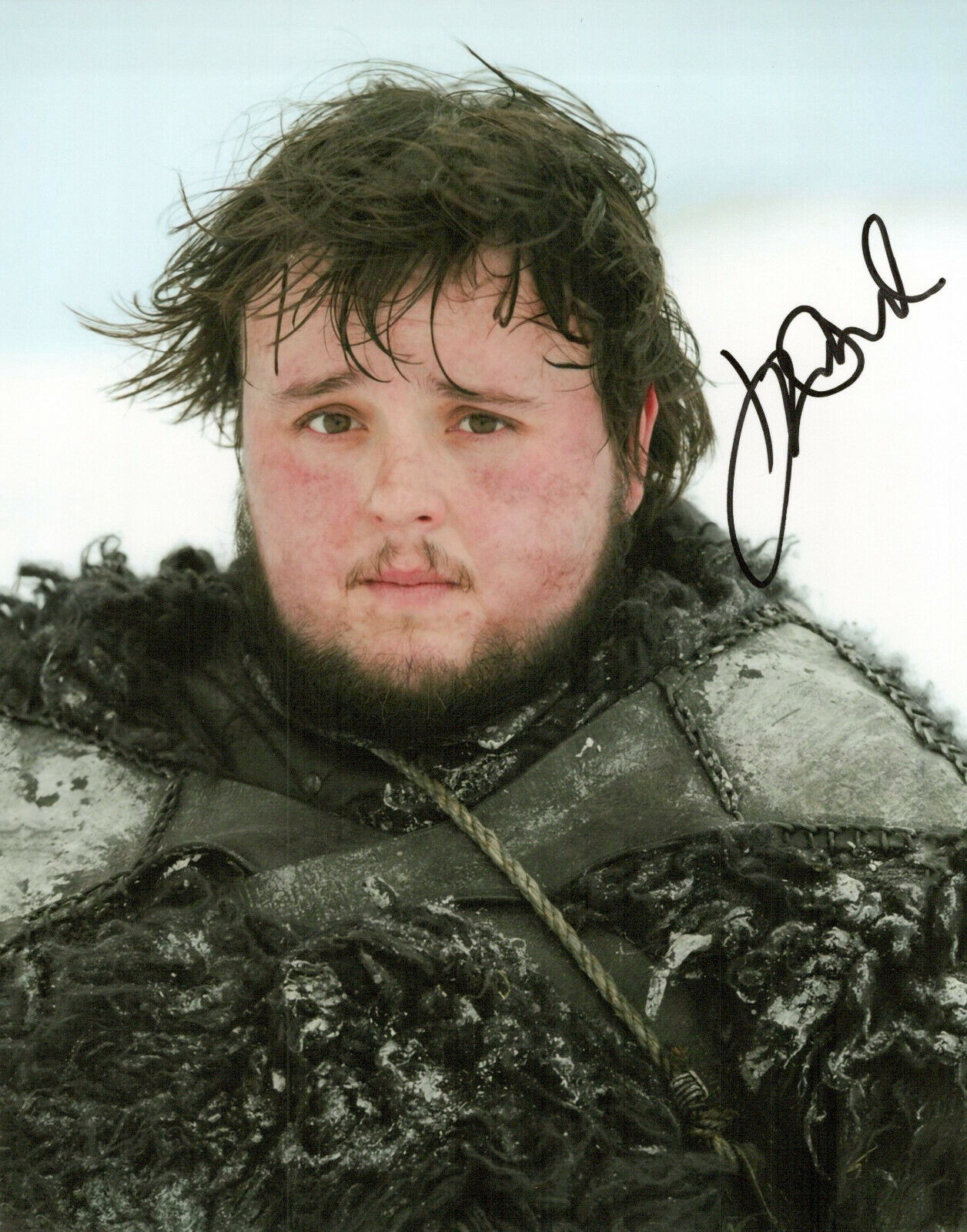 John Bradley Game Of Thrones autographed Photo Poster painting signed 8x10 #2 Samwell Tarly