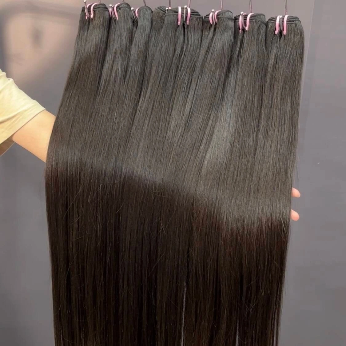 3PCS Vietnamese Raw Hair Straight Raw Pro Hair Bundles 100% human hair