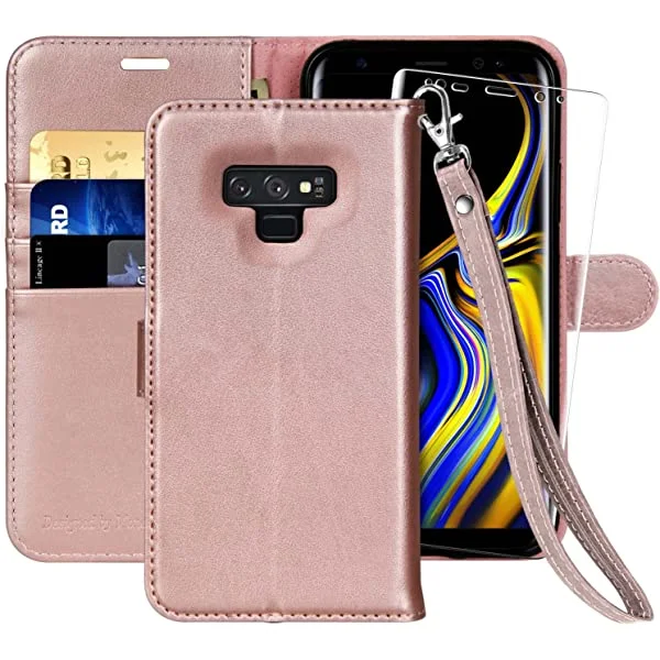 MONASAY Samsung Galaxy Note 9 Wallet Case, 6.4 inch