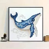 Diamond Painting-DIY Crystal Rhinestone Dolphin