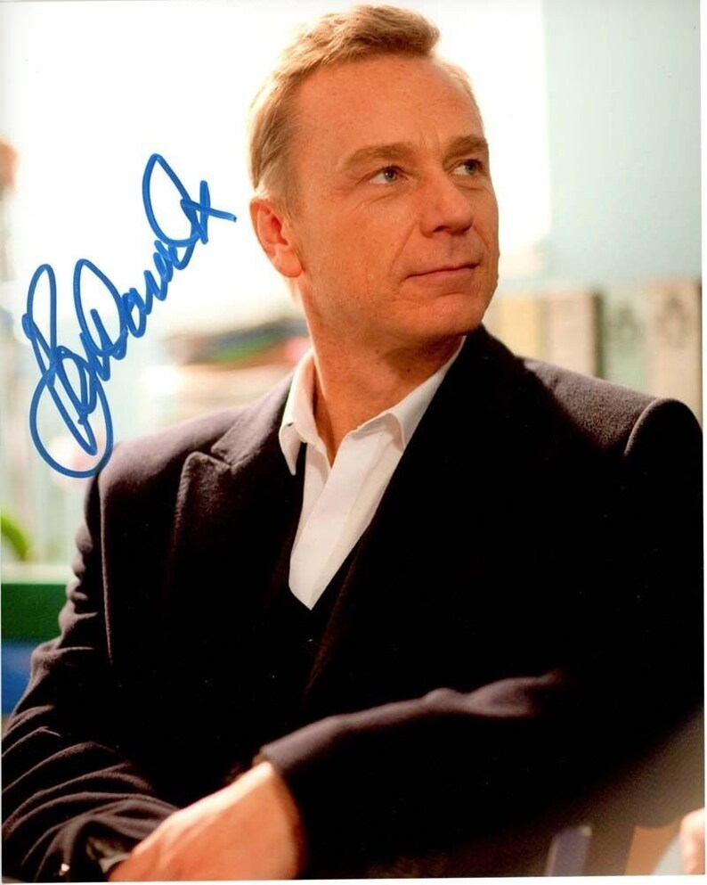 Ben daniels signed autographed law & order: uk james steel 8x10 Photo Poster painting