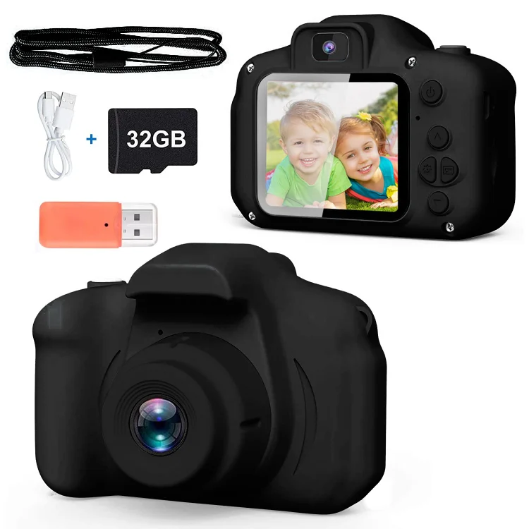 Kids Camera Toddler Camera for Girls, Christmas Birthday Gifts for Girls  Age 3-6, Kids Digital Camera for 7 8 9 10 12 Year Old, Selfie Camera for  Kids, 32GB SD Card