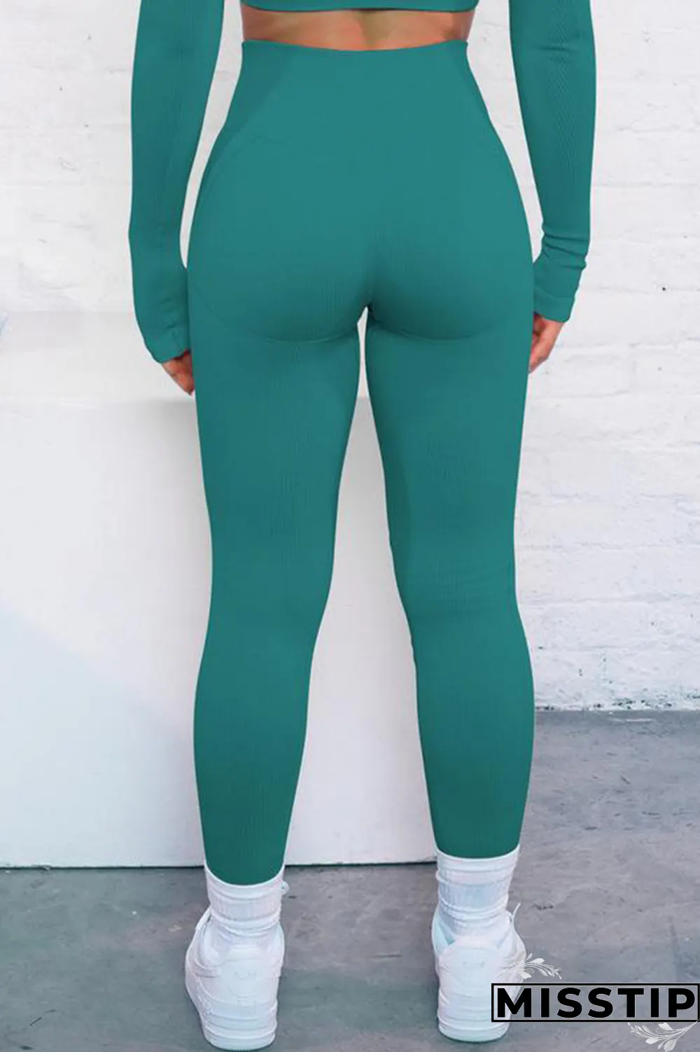 Ink Green Casual Street Sportswear Solid Patchwork