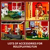 FunWhole-F9037 Cow Barn + Lighting Assembly Building Block Toy Model（1368pcs）