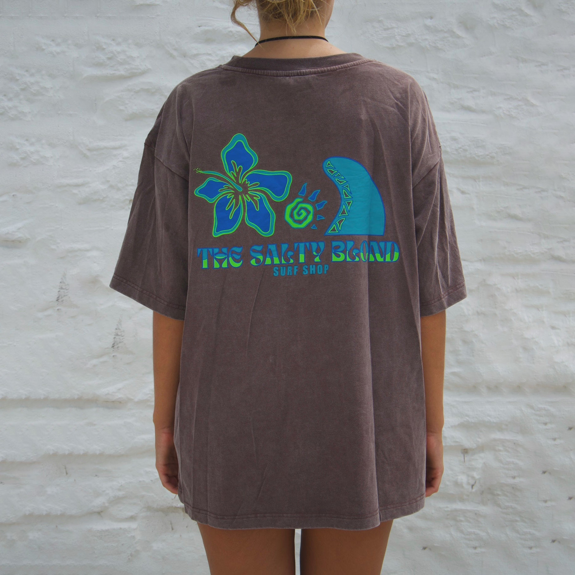 Unisex Floral Tahitian Tee