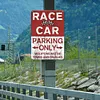 Racing Car Parking Only - Metal Tin Signs(8*12Inch/12*16Inch) - Garage