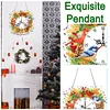 2D Flat DIY Fall Bird Acrylic Diamond Painting Clock Pendant Home Decoration