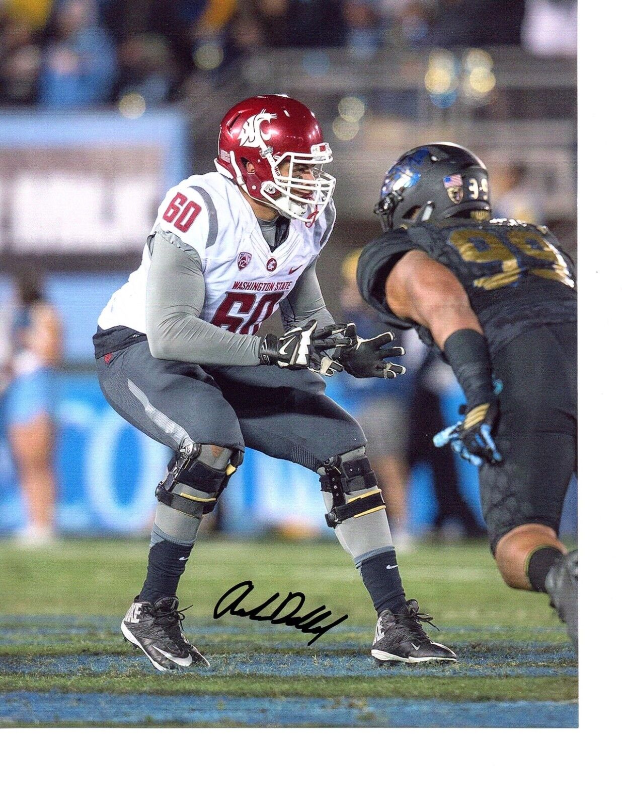 Andre Dillard Washington State signed autographed 8x10 football Photo Poster painting 2019 NFL c