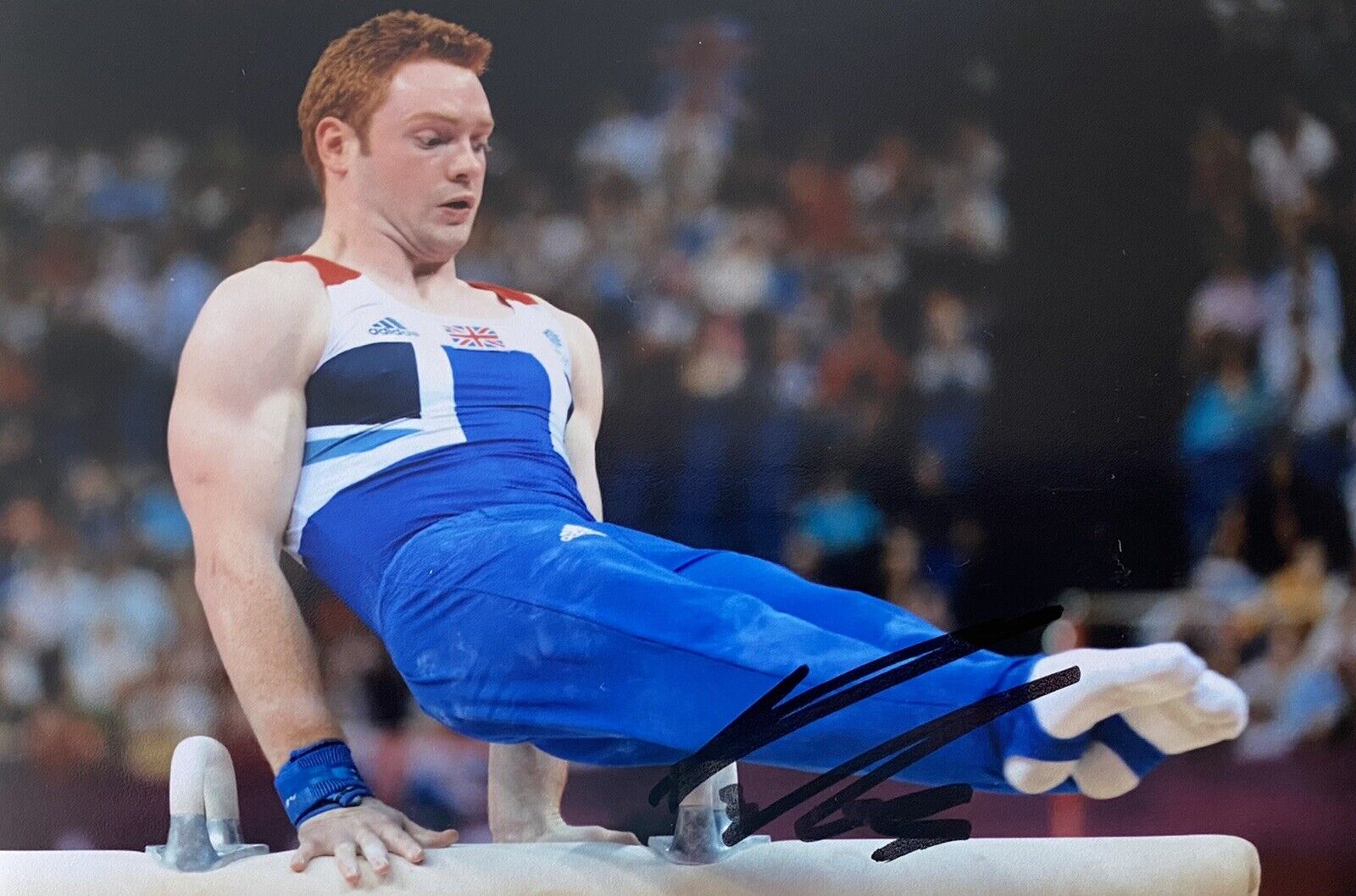 Dan Purvis Genuine Hand Signed 6X4 Photo Poster painting - Team GB - Olympics - Gymnast