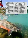 80Pcs Fishing Hooks Octopus FishHooks Fishing Barbed Hooks Fishing Accessories